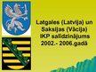 Презентация 'Latgales (Latvija) un Saksijas (Vācija) IKP salīdzinājums 2002.- 2006.gadā', 1.