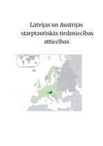 Эссе 'Latvijas un Austrijas starptautiskās tirdzniecības attiecības', 1.