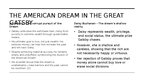 Презентация 'The american dream in the great gatsby', 6.