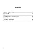 Реферат 'Franča Kafkas darba "Process" analīze', 3.