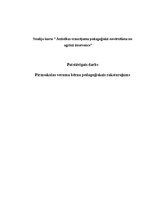 Эссе 'Pirmsskolas vecuma bērna pedagoģiskais raksturojums', 1.