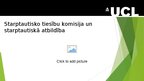 Презентация 'Starptautisko tiesību komisija un starptautiskā atbildība', 1.