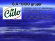 Презентация 'SIA "Cido Grupa" sulas "18 atsvaidzinošo apelsīnu" produkta tirgzinību plānošana', 3.