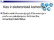 Презентация 'Elektroniskā komercija', 2.