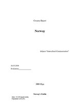 Реферат 'Norway. Business Manners and Etiquette', 1.