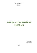 Образец документа 'Darba aizsardzība', 1.