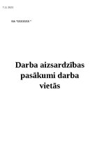 Образец документа 'Darba aizsardzība', 9.