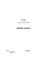 Реферат 'Tiesību normas', 1.