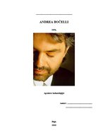 Реферат 'Andrea Bočelli', 1.