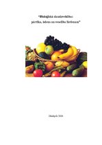 Реферат 'Bioloģiskā daudzveidība: pārtika, ūdens un veselība ikvienam', 1.