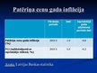 Презентация 'Inflācijas cēloņi un sekas Latvijas tautsaimniecībā', 9.