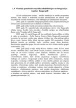 Реферат 'Vientuļo pensionāru sociālā rehabilitācija un integrācija sabiedrībā', 15.