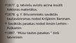 Презентация 'Fricis Brīvzemnieks, viņa ieguldījums Latvijas kultūrā', 10.