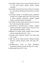 Дипломная 'Kārtības policijas inspektoru darbības tiesiskie aspekti un attīstības perspektī', 65.