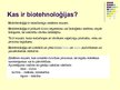 Презентация 'Biotehnoloģija, tā aspekti Latvijā', 2.