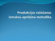 Презентация 'Produkcijas ražošanas izmaksu aprēķina metodika', 1.