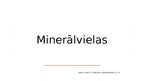 Презентация 'Minerālvielas', 1.