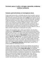 Конспект 'Feniķiešu vēsture, kultūra, mitoloģija, sabiedrība un kultūras mantojums', 1.