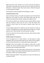 Эссе 'The importance of healthy friendships', 9.