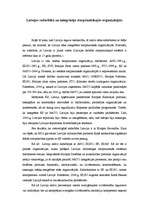 Конспект 'Latvijas sadarbība ar starptautiskajām organizācijām un integrācija tajās', 1.