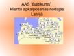 Презентация 'AAS "Baltikums"', 3.