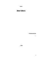 Презентация 'Jānis Valters', 1.