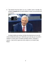 Реферат 'Deputāta uzrunas Eiropas Parlamentā un debašu video analīze', 8.