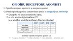 Презентация 'Opioīdu receptori', 7.