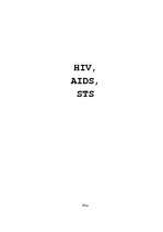 Реферат 'HIV, AIDS, STS', 1.