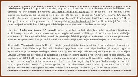 Презентация 'Vienošanās par profesionālo apmācību juridiskā kvalifikācija', 4.