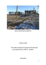 Реферат 'Forvardera ražīguma novērtējums kokmateriālu pievešanā kailcirtē', 3.