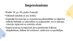 Презентация 'Impresionisms un ekspresionisms', 2.