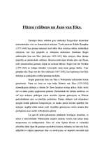 Реферат 'Flāmu reālisms un Jans van Eiks', 2.