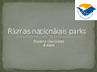 Презентация 'Rāznas Nacionālais parks', 1.