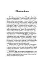 Конспект 'Zibens un krusa', 1.