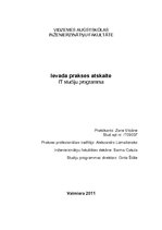 Отчёт по практике 'Prakse SIA "Datorsalons Vesa"', 1.