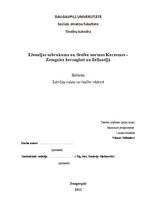 Реферат 'Livonijas sabrukums un tiesību normas Kurzemes - Zemgales hercogistē un Inflanti', 1.