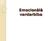 Презентация 'Emocionālā vardarbība', 1.