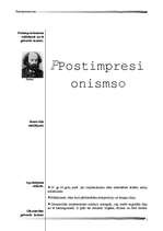Реферат 'Postimpresionisms', 1.