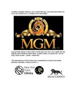 Реферат 'Kino studijas "Metro Goldwyn Mayer" logo izveidošanas vēsture', 6.