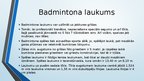 Презентация 'Badmintons', 5.