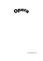 Реферат 'Opera un balets', 1.