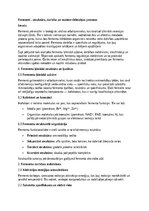 Эссе 'Fermenti – struktūra, darbība un nozīme vielmaiņas procesos', 1.