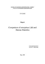 Презентация 'Comparison of Enterprises "Lāči" and "Hanzas Maiznīca"', 17.