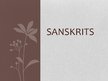 Реферат 'Sanskrits', 15.