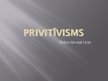 Презентация 'Primitīvisms', 1.