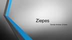 Презентация 'Ziepes', 1.