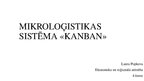 Презентация 'Mikroloģistikas sistēma "Kanban"', 1.