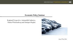 Реферат 'Automotive Industry in Germany and Baden-Württemberg Region', 26.
