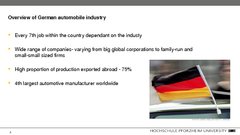 Реферат 'Automotive Industry in Germany and Baden-Württemberg Region', 28.